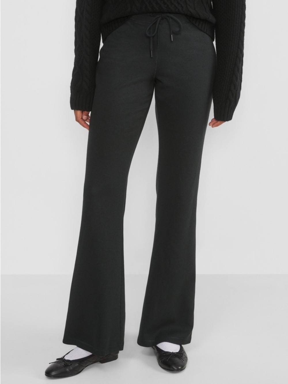 Sunday Best Black Drawstring Waist Joggers